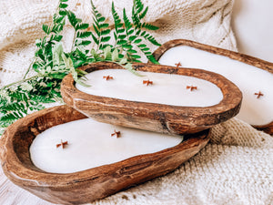 Dough Bowl Candles